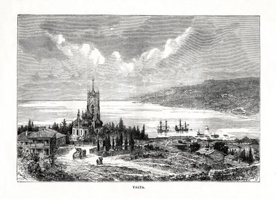 乌克兰南部的雅尔塔，1879年。 作者 拉普拉特