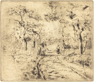 在埃纳里的田野上 Dans les champs, a Ennery, 1875. 作者 卡米尔·毕沙罗