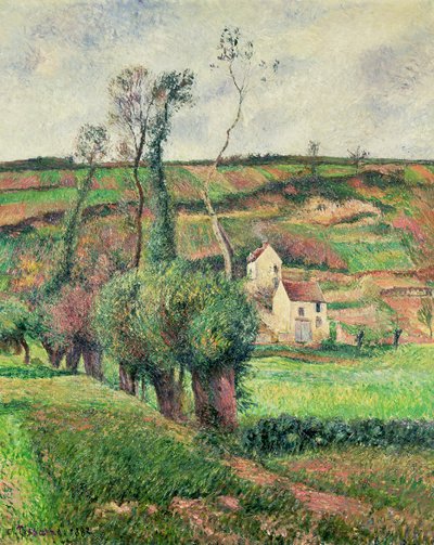 The Cabbage Slopes, Pontoise 作者 卡米尔·雅各布·毕沙罗