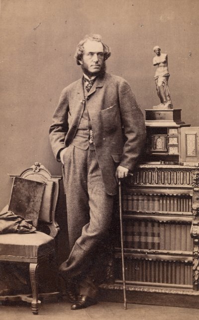 [John Leech], 1860年代。 作者 卡米尔·西尔维（Camille Silvy）