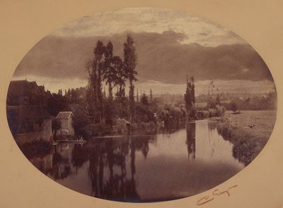 河景 作者 卡米尔·西尔维（Camille Silvy）