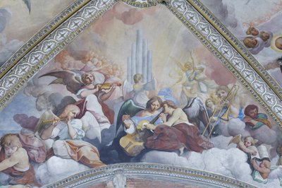 圣母壁画，细节 作者 卡米洛·普罗卡西尼（Camillo Procaccini）