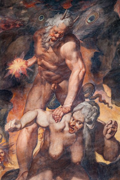 最后的审判，细节（壁画） 作者 卡米洛·普罗卡西尼（Camillo Procaccini）
