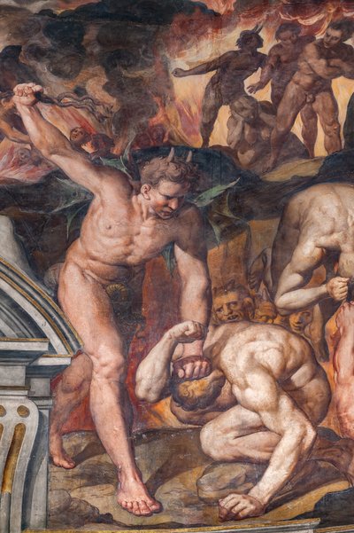 最后的审判，细节（壁画） 作者 卡米洛·普罗卡西尼（Camillo Procaccini）