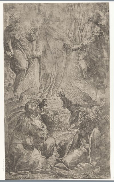 基督在泰伯山上的变容 作者 卡米洛·普罗卡西尼（Camillo Procaccini）