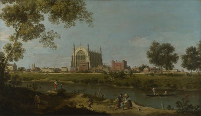 伊顿公学c。 1754年 作者 乔瓦尼·安东尼奥运河（Canaletto）