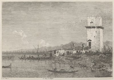 马尔盖拉塔，约1735-1746。 作者 卡纳莱托