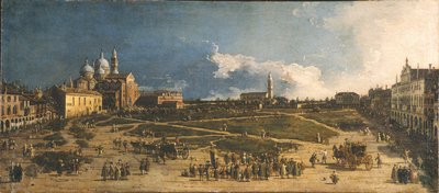 帕多瓦的Pràdella Valle，1740年代 作者 乔瓦尼·安东尼奥运河（Canaletto）
