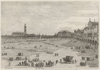 Pra della Valle，约1735-1746。 作者 Canaletto