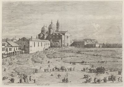 S.Giustina in pra della Vale 作者 卡纳莱托
