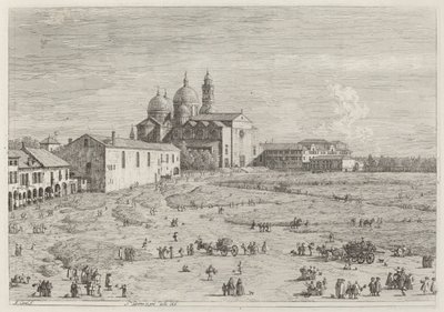 S.Giustina in pra della Vale 作者 卡纳莱托