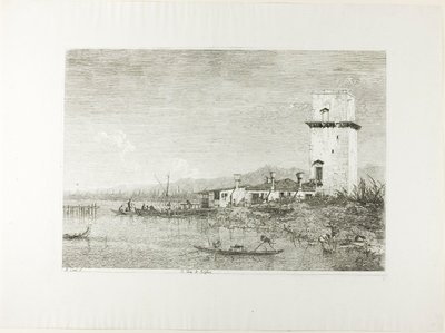 马尔盖拉塔，来自《Vedute》杂志 作者 卡纳莱托