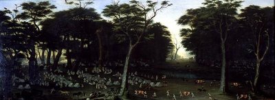 伊塔皮鲁前的阿根廷营地 作者 坎迪多·洛佩兹（Candido Lopez）