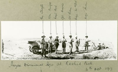 1917年10月，Rashid Beck的ANZAC分区总部 作者 上尉亚瑟·罗兹（Arthur Rhodes）