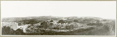 伯利恒：1917年在远处观看了希律殿 作者 上尉亚瑟·罗兹（Arthur Rhodes）