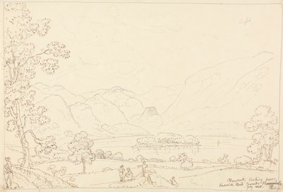 德温特展望博罗代尔，1835 年 7 月 作者 船长托马斯黑斯廷斯