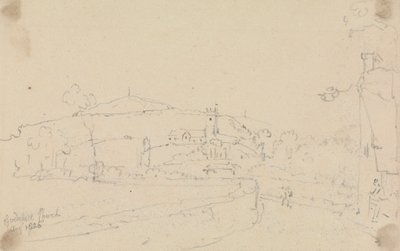 戈德希尔教堂，1826 年 8 月 作者 船长托马斯黑斯廷斯
