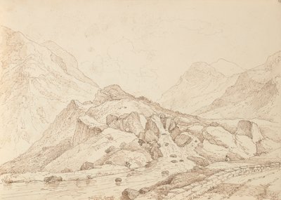 戈兰德瀑布，邓洛峡谷，1841 年 9 月 6 日 作者 船长托马斯黑斯廷斯