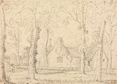 克鲁肯教堂庭院，1833 年 6 月 作者 船长托马斯黑斯廷斯