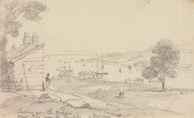 俯瞰麦地那，1826 年 12 月 2 日 作者 船长托马斯黑斯廷斯