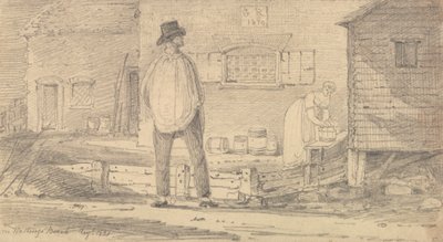 1821 年 8 月，黑斯廷斯海滩 作者 船长托马斯黑斯廷斯