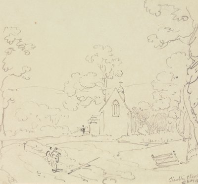 怀特岛尚克林教堂，1829 年 5 月 28 日 作者 船长托马斯黑斯廷斯