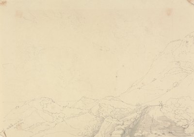 尼顿上空的山崩，1829 年 8 月 13 日 作者 船长托马斯黑斯廷斯