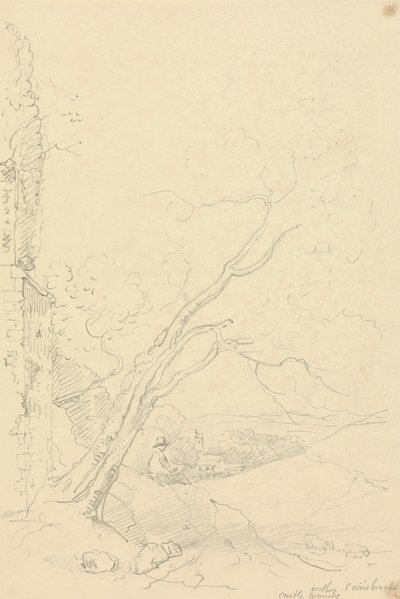 卡里斯布鲁克城堡场地内, 怀特岛 作者 船长托马斯黑斯廷斯