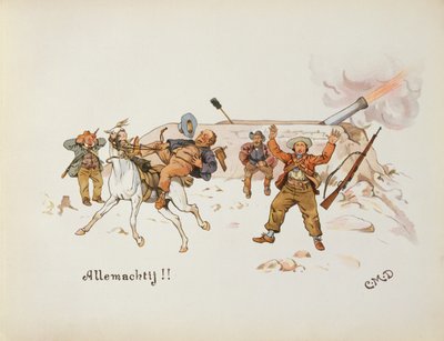 Allemachtij，来自莱迪史密斯的Leaguer，1900年 作者 克莱夫·迪克森船长