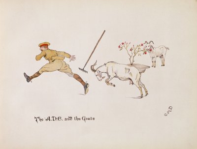 ADC和山羊，来自莱迪史密斯的Leaguer，1900年 作者 克莱夫·迪克森船长