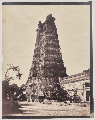 马杜赖米纳克西孙达雷什瓦拉神庙西门（Gopuram） 作者 林奈·特里普船长