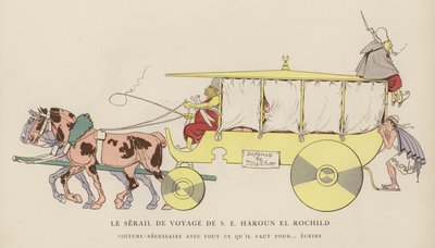 Les Courses Dans L“ Caran D的上古作品” Ache的插图 作者 卡兰·达切