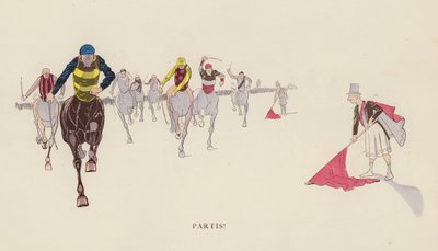 Les Courses Dans L“ Caran D的上古作品” Ache的插图 作者 卡兰·达切