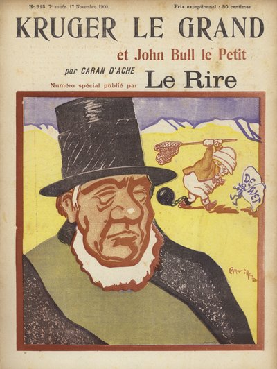 Paul Kruger，Le Rire的插图 作者 Caran d Ache