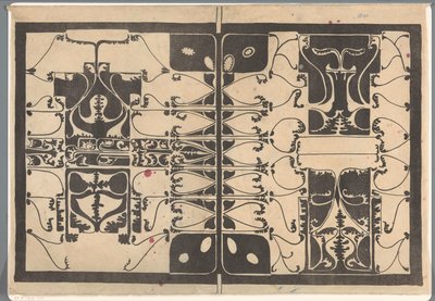 封面有风格化的植物图案 作者 Carel Adolph 狮子纪念章