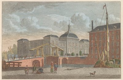 鹿特丹证券交易所，约 1790 年
Beurs te Rotterdam / La Bourse à Rotterdam（物品上的标题） 作者 卡雷尔·弗雷德里克·本多普 (I)