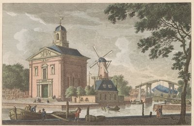 鹿特丹的英国教堂，约 1790 年
鹿特丹的英国主教堂/L