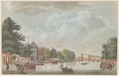 哈勒姆的水疗中心，约 1790 年
Het Binnen Spaarne te Haarlem / Riviere dit sparen interieur à Haarlem（标题在实物上） 作者 卡雷尔·弗雷德里克·本多普 (I)