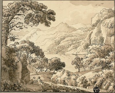 双人山湖 作者 卡尔·奥古斯特·莱布希