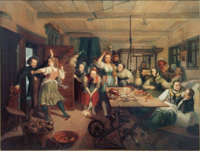 伦道夫的纺纱室 作者 卡尔·恩格尔·冯·拉贝瑙