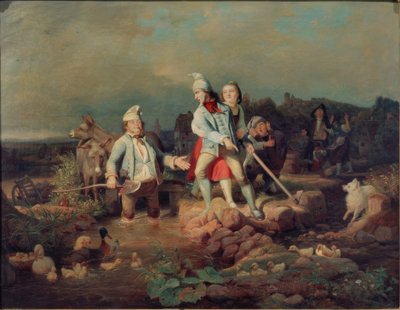 争吵的磨坊主 作者 卡尔·恩格尔·冯·拉贝瑙