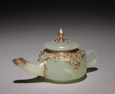 微型茶壶，约1896年 作者 卡尔·法贝热