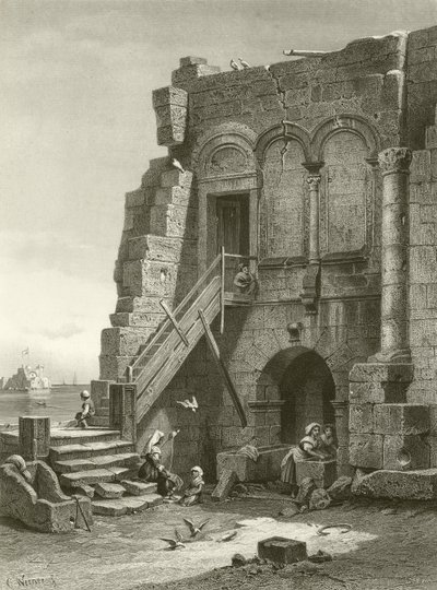 维吉尔之家，布林迪西 作者 Carl Friedrich Heinrich Werner