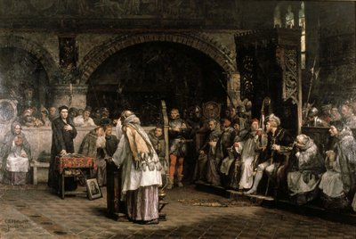 瓦斯塔斯休会，1527年，1883年。   作者 Carl Gustaf Hellqvist
