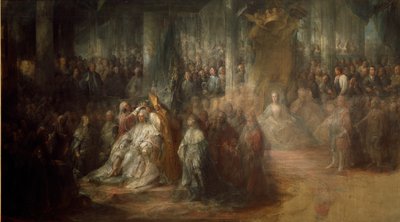 瑞典国王古斯塔夫三世的加冕典礼（1746-92） 作者 卡尔·古斯塔夫·皮洛