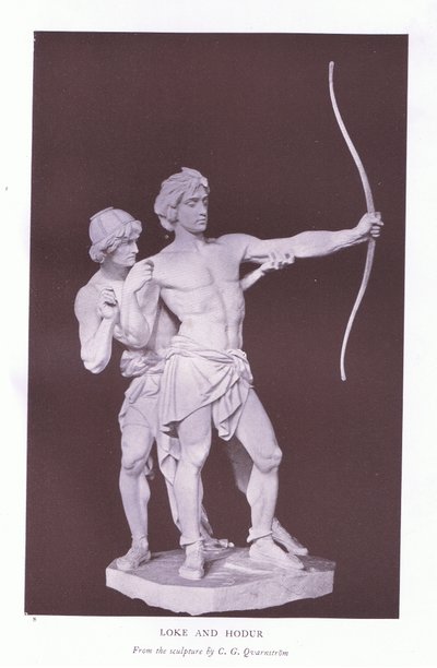 Loke and Hodur 作者 卡尔·古斯塔夫（之后）Quarnstrom
