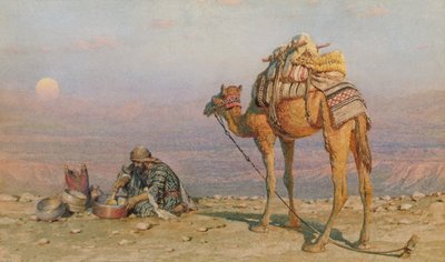 晚餐，1881年 作者 Carl Haag