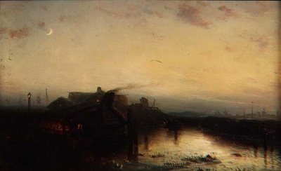 月夜 作者 Carl Hilgers