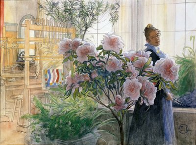 杜鹃花 作者 卡尔·拉森