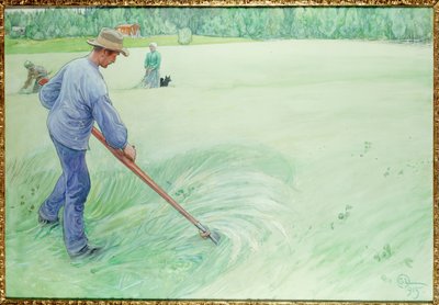 收割机，1915年 作者 卡尔·拉森
